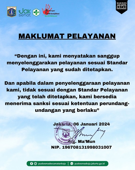 Maklumat Pelayanan